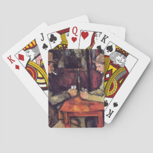 Paul Cezanne - Kortspelarna har fina konsfärger Spel Kort