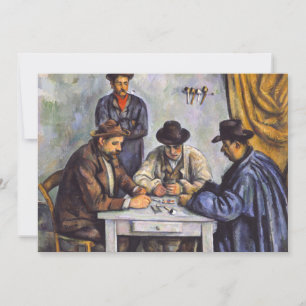 Paul Cezanne - Kortspelarna Inbjudningar