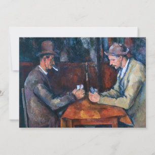 Paul Cezanne - Kortspelarna Inbjudningar