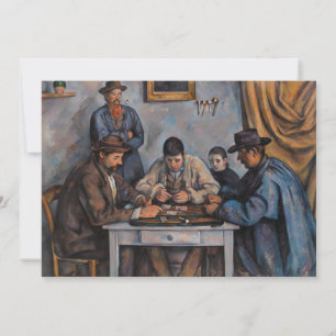 Paul Cezanne - Kortspelarna Inbjudningar