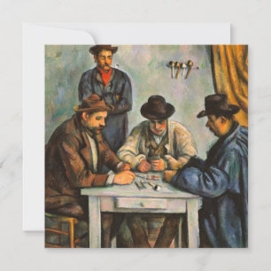 Paul Cezanne - Kortspelarna Julkort