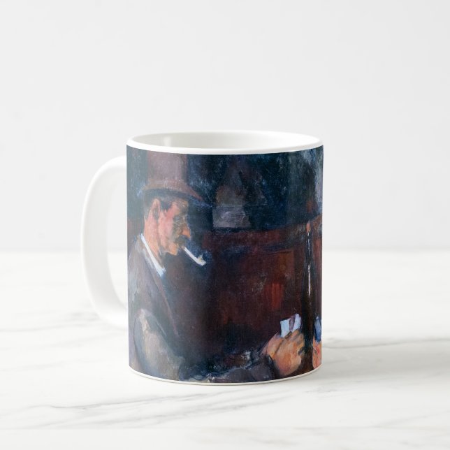 Paul Cezanne - Kortspelarna Kaffemugg (Framsida vänster)