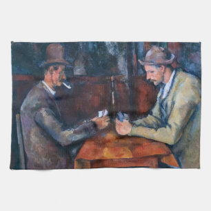 Paul Cezanne - Kortspelarna Kökshandduk