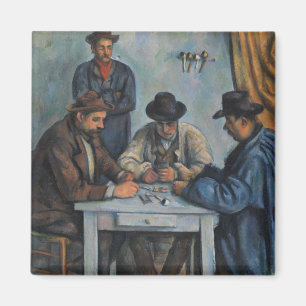 Paul Cezanne kortspelarna Magnet