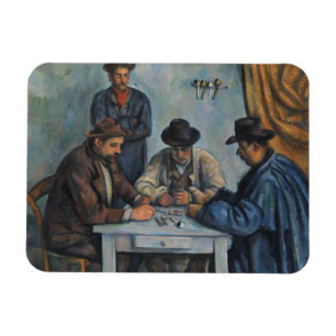 Paul Cezanne kortspelarna Magnet