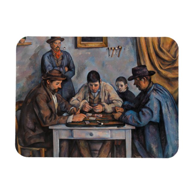 Paul Cezanne - Kortspelarna Magnet (Horisontell)