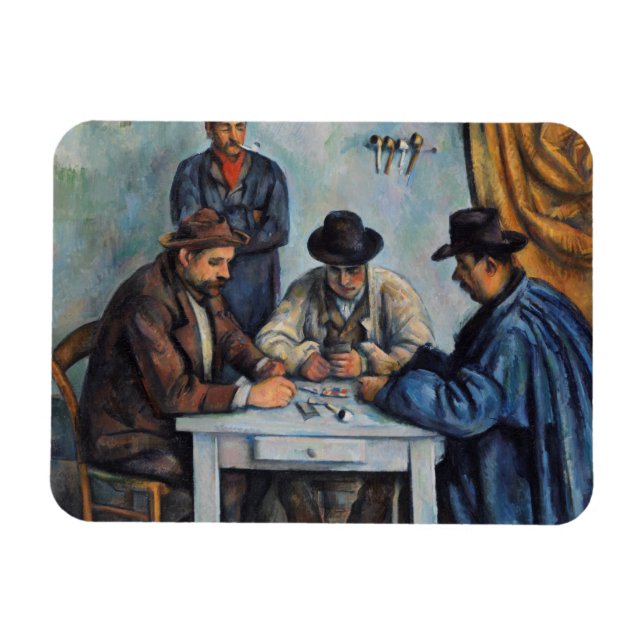 Paul Cezanne - Kortspelarna Magnet (Horisontell)