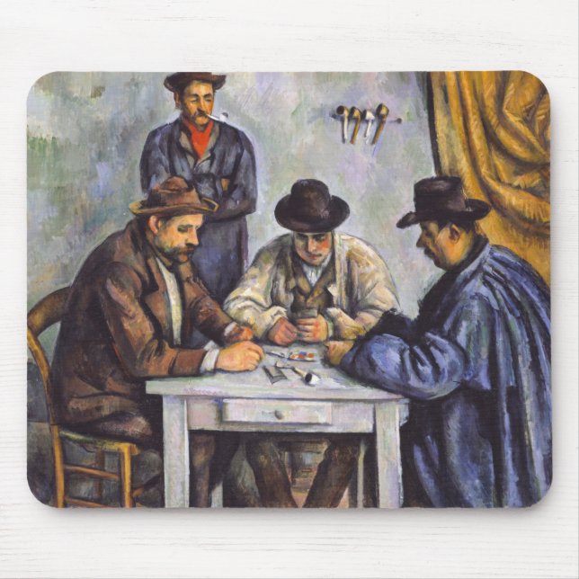 Paul Cezanne - Kortspelarna Musmatta (Framsidan)
