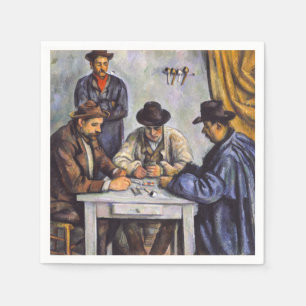 Paul Cezanne - Kortspelarna Pappersservett