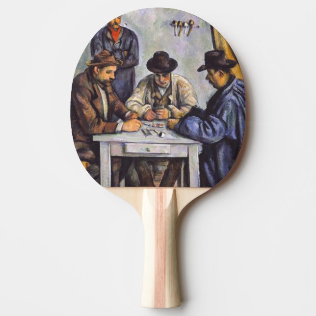 Paul Cezanne - Kortspelarna Pingisracket (Framsidan)