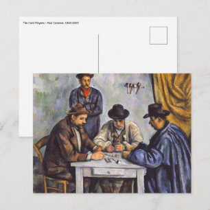 Paul Cezanne - Kortspelarna Vykort