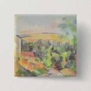 Paul Cezanne   krökningen i vägen, 1900-06 Knapp