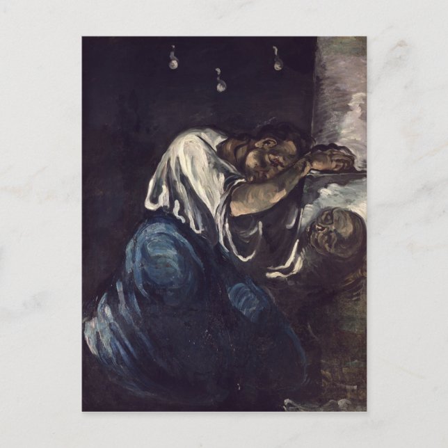 Paul Cezanne | La Madeleine eller La Douleur, c.18 Vykort (Framsida)