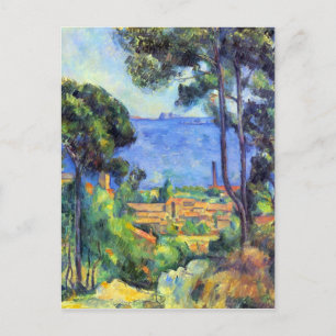 Paul Cezanne - Land scape Vykort
