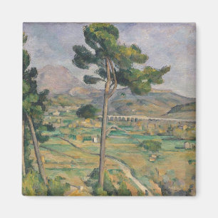 Paul Cezanne landskap med viaducten Magnet
