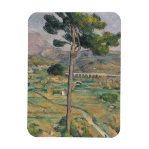 Paul Cezanne landskap med viaducten Magnet