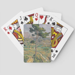 Paul Cezanne landskap med viaducten Spel Kort