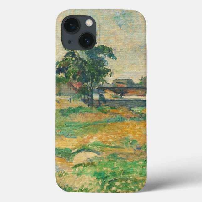 Paul Cezanne | Landskap nära Paris, c. 1876 (olja  (Baksida)