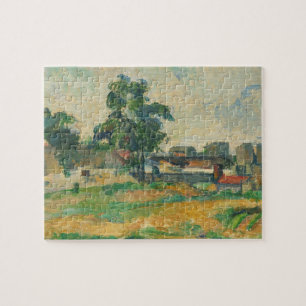 Paul Cezanne landskap nära Paris, C. 1876 (olja Pussel