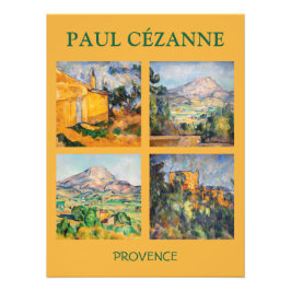Paul Cezanne - Landskapet mästerverk Fototryck