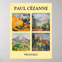 Paul Cezanne - Landskapet mästerverk Poster