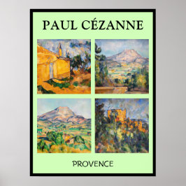 Paul Cezanne - Landskapet mästerverk Poster