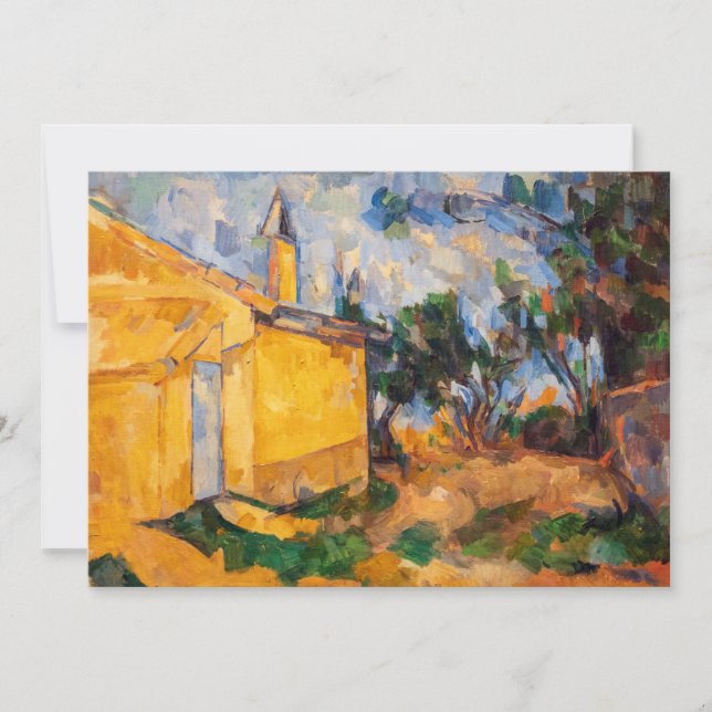 Paul Cezanne - Le Cabanon de Jourdan Inbjudningar (Framsida)