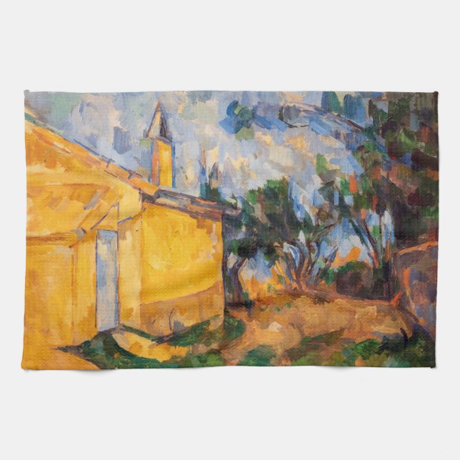 Paul Cezanne - Le Cabanon de Jourdan Kökshandduk (Horisontell)