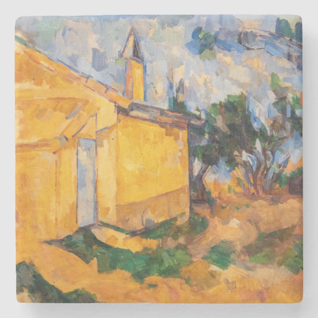 Paul Cezanne - Le Cabanon de Jourdan Stenunderlägg (Framsidan)