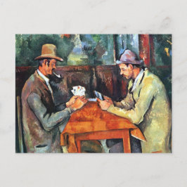 Paul Cézanne, Les joueurs de carte (vykort) Vykort