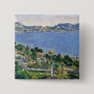 Paul Cezanne   L'Estaque, beskådar av fjärden av Knapp