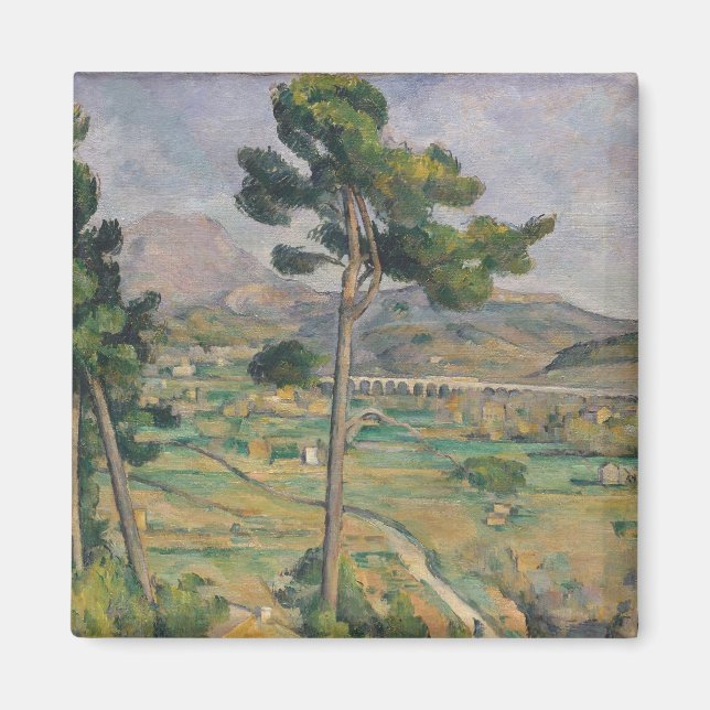 Paul Cezanne | Liggande med viadukt Magnet (Framsidan)