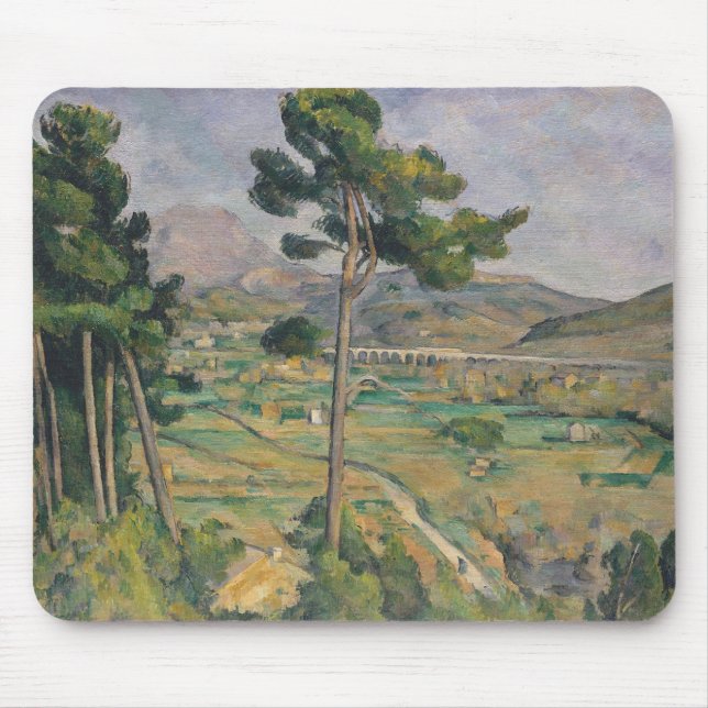 Paul Cezanne | Liggande med viadukt Musmatta (Framsidan)