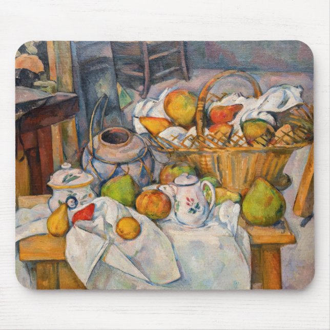Paul Cezanne - Livet med Basket Musmatta (Framsidan)