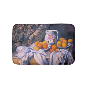 Paul Cezanne - Livet med en ridå Badrumsmatta