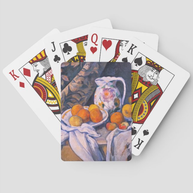 Paul Cezanne - Livet med en ridå Casinokort (Baksidan)