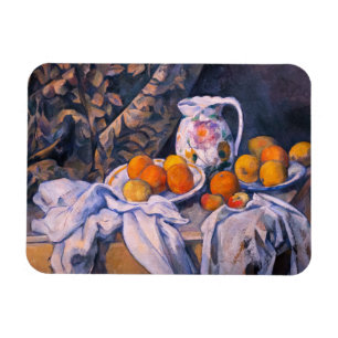 Paul Cezanne - Livet med en ridå Magnet