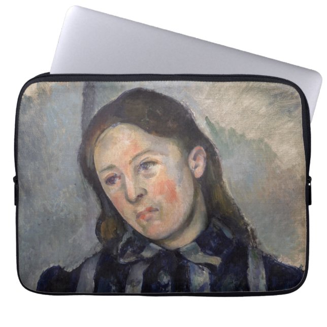 Paul Cezanne - Madame Cezanne with Loosened Hair Laptop Fodral (Framsidan)