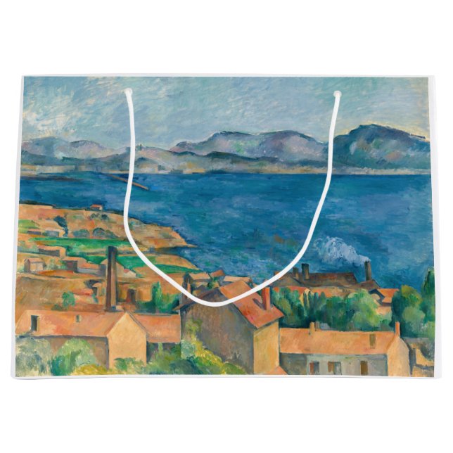 Paul Cezanne - Marseillebukten, Seen från Estaque (Framsidan)