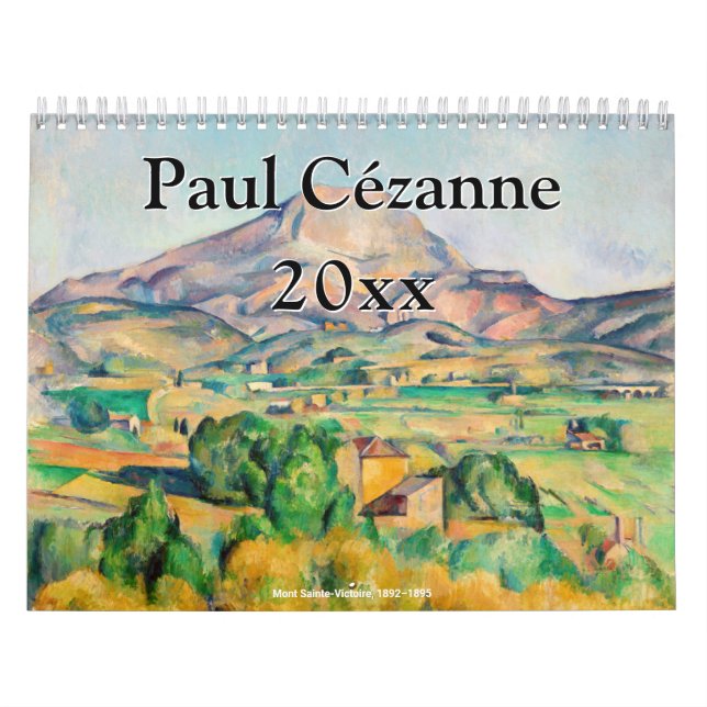 Paul Cezanne Masterbitar Selection Kalender (Omslag)