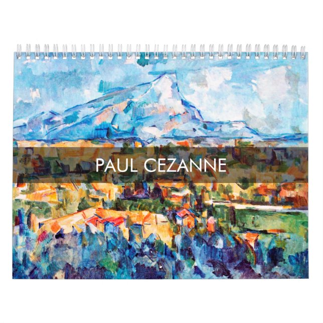 Paul Cezanne Mästerverk Kalender (Omslag)