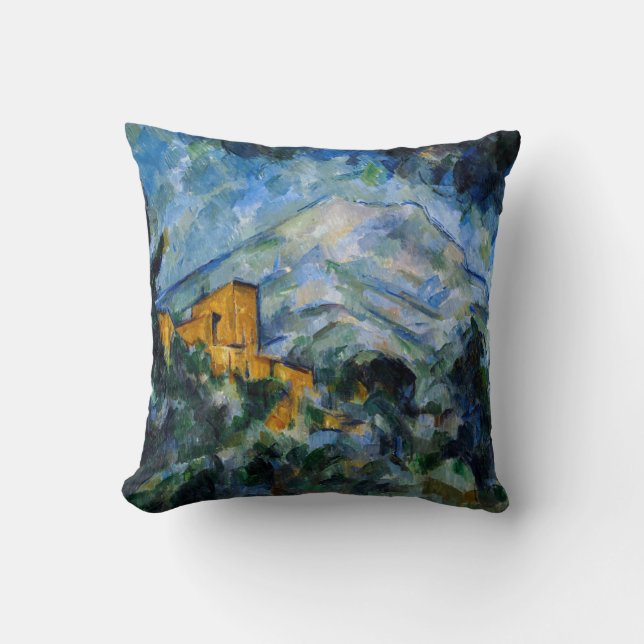 Paul Cezanne - Mont Saint-Victoire & Chateau Noir Kudde (Framsida)