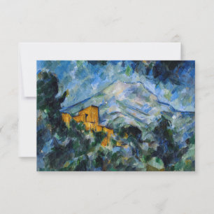 Paul Cezanne - Mont Saint-Victoire & Chateau Noir Tack Kort