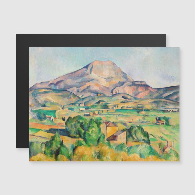 Paul Cezanne - Mont Sainte-Victoire (Fram/baksida)
