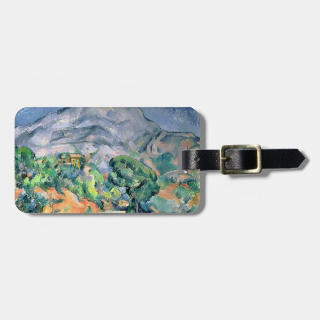 Paul Cezanne | Mont Sainte-Victoire, 1900 Bagagebricka (Horisontell Framsida)