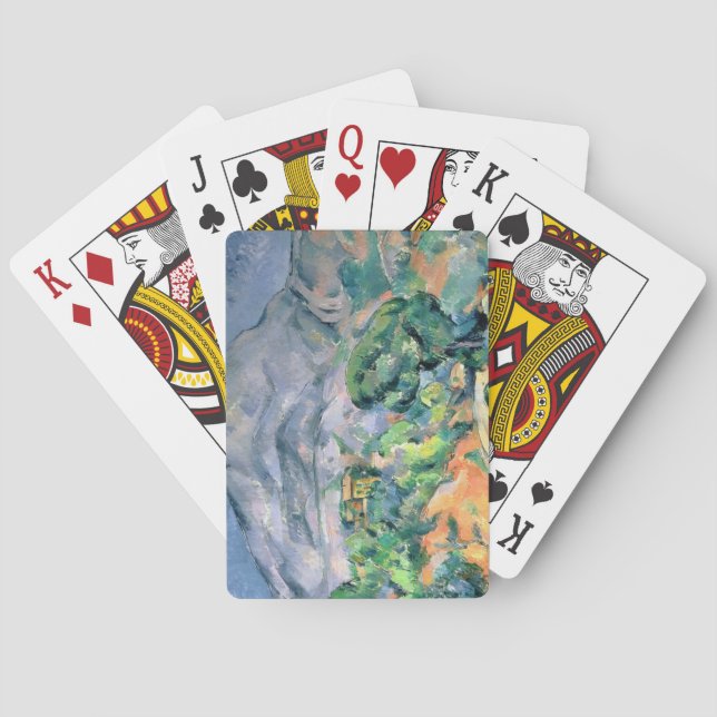 Paul Cezanne | Mont Sainte-Victoire 1900 Casinokort (Baksidan)