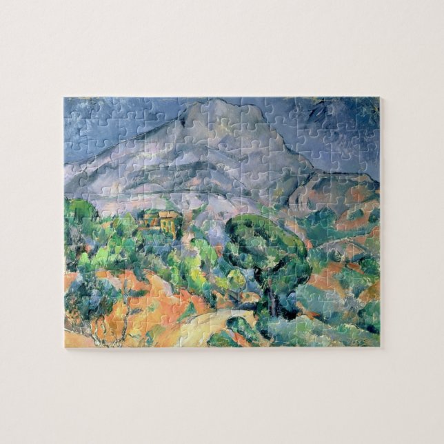Paul Cezanne | Mont Sainte-Victoire, 1900 Pussel (Horisontell)