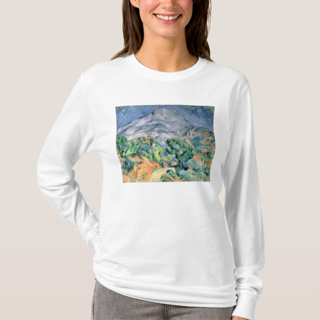 Paul Cezanne | Mont Sainte-Victoire, 1900 Tee Shirt (Framsida)