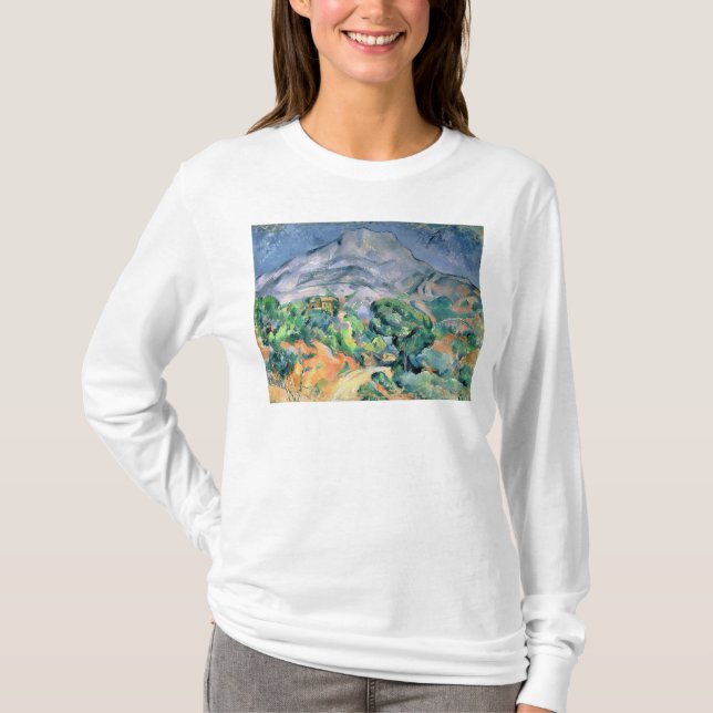 Paul Cezanne | Mont Sainte-Victoire, 1900 Tee Shirt (Framsida)