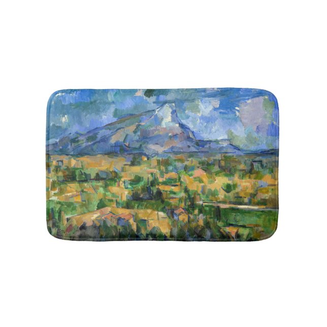 Paul Cezanne - Mont Sainte-Victoire Badrumsmatta (Framsidan)